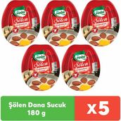 Pınar Şölen Dana Sucuk 180 g x 5 Adet - 180 gr