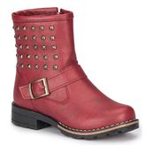 Pink Step Nina-3 Bordo Kız Çocuk Bot