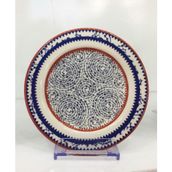 Pinkev 6 Kişilik Seramik Pasta Tatlı Tabağı Seti - 20CM