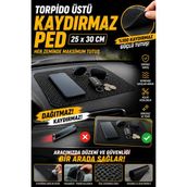 PINUKS Kaydırmaz Ped Torpido Üstü 25X30CM Siyah Aksesuar Dünyası - Sağ - Sol