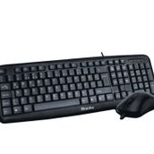 Piranha 2325 Kablolu Klavye Mouse Set Siyah