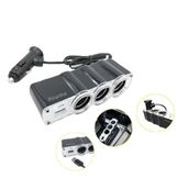 Piranha 3379 Oto Çakmak Çoklayıcı 3 Girişli 2.4 A Usb Şarj