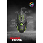 Piranha Rgb Gaming Mouse (1200/1600/2400 DPI) / 7 Tuşlu Oyuncu Faresi / Makro / Mouse Denge Ağırlıkları 7631