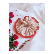 Pirene Rosella Scrunchie ,Lastikli Saç Tokası