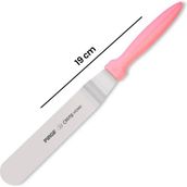 Pirge Creme Home 19 cm Pembe Kıvrık Pasta Paleti