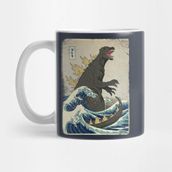 Pixxa The Great Godzilla Off Kanagawa Kupa Bardak