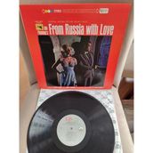Plakperest 007 James Bond / From Russia With Love - Soundtrack - 1963 Usa Basım - 33LÜK Lp Plak Albüm 2.el