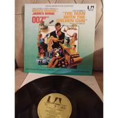 Plakperest 007 James Bond -The Man With The Golden Gun - 1974 Nadir Japonya Basım Lp Albüm Plak 2.el