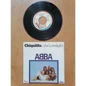 Plakperest Abba - Chıquıtıta - 1978 Fransa Basım 45 Lik Plak