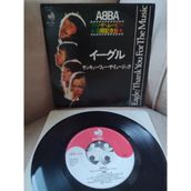 Plakperest Abba - Eagle / Thank You For The Music - 1978 Japonya Basım 45LIK Plak Dönem Plak