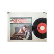 Plakperest Adamo-Une Meche De CHEVEUX-1966 Fransa Basım 45 Lik Ep(4 Parça Ihtiva Eder)