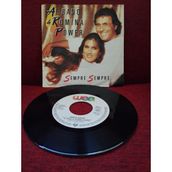 Plakperest Al Bano & Romına Power - Sempre Sempre - 1986 Almanya Basım 45LIK Plak Dönem Plak
