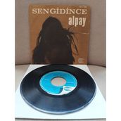 Plakperest Alpay – Sen Gidince - La La La - 1969 Türkiye Basım 45LIK Plak-Dönem Plak