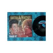 Plakperest Aretha & Whıtney - It Isn’t It Wasn’t,ıt Aın’t Never Gonna Be - 1989 Usa Basım 45’lik Plak