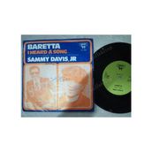 Plakperest Baretta / Sammy Davıs Jr.-I Heard A SONG-1978 Türkiye Basım 45 Lik Plak