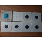 Plakperest Beethoven -Die Neun Symphonien - Almanya Basım 6xlp Albüm- 4 Sayfa Kitapçıklı (9 Senfoninin Tamamı)