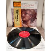 Plakperest Beethoven - Symphony No 9 ’choral’ - 1978 Japonya Basım Lp Plak Albüm - Obi’li -Dönem Plak
