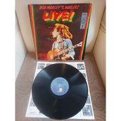 Plakperest Bob Marley And The Wailers – Live! - 1975 Almanya Basım Albüm - 33 Lük Lp Plak