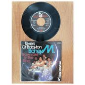 Plakperest Boney M - Rıvers Of Babylon -1978 Almanya Basım 45 Lik Plak