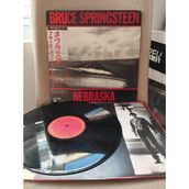 Plakperest Bruce Springsteen - Nebraska - 1982 Japonya Basım - 33 Lük Lp Plak Albüm - Obi’li-2.el