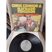 Plakperest Chris Connor & Maynard Ferguson – Double Exposure - 1984 Usa Basım Albüm Lp Plak - Jazz - 2.el