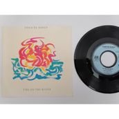 Plakperest Chrıs De Burgh - Fıre On The Water - 1986 Almanya Basım 45 Lik Plak