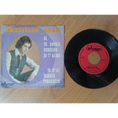 Plakperest Christian Adam – Si Tu Savais Combien Je T’aime - 1973 Belçika Basım 45 Lik Plak