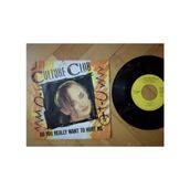 Plakperest Culture Club - Do You Really Want To Hurt Me -1982 Fransa Basım 45 Lik Plak