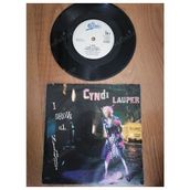 Plakperest Cyndı Lauper - Drove All Nıght - 1989 Ingiltere Basım 45 Lik Plak