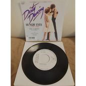 Plakperest Dirty Dancing - Eric Carmen - Hungry Eyes - Nadir 1987 Japonya Basım 45’lik Plak Dönem Plak