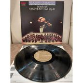 Plakperest Eugene Ormandy – Shostakovich - No.5 Op.47 - 1981 Japonya Basım Lp Plak Albüm - Obi’li-2.el