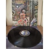 Plakperest Iron Maiden – Somewhere In Time - 1986 Amerika Basım Lp Plak Albüm-2.el