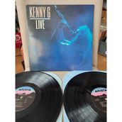 Plakperest Kenny G - Lıve - 1989 Usa Basım Albüm - Double Lp Plak 2. El