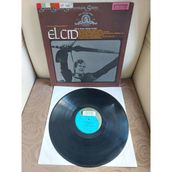 Plakperest Miklós Rózsa – El Cid Original Soundtrack - 1961 Ingiltere Basım Albüm 33 Lük Plak Lp