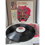 Plakperest Santana – Festivál - 1976 Japonya Basım Lp Plak Albüm - Obi’li-2.el