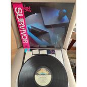 Plakperest Survıvor - When Seconds Count - 1986 Japonya Basım 33 Lük Lp Plak Albüm - Obi’li Temiz 2. El