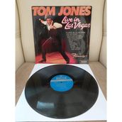 Plakperest Tom Jones – Live In Las Vegas - 1969 Almanya Basım 33 Lük Plak - Lp Albüm-2.el
