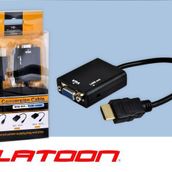 Platoon PL-7235 HDMI to VGA Çevirici