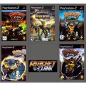 Playstatıon 2 - Ratchet And Clank Serisi 5 Oyunluk Set - Sadece Çipli Cihazlar Için!