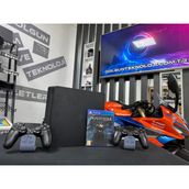 Playstation 4 Slim 500Gb Çift Kol + İnjustice 2 Oyun Cd’si (İkinci El)