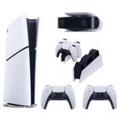 Playstation 5 Slim Dijital Edition + 2 Dualsense + Şarj Istasyonu + Ps5 Kamera Oyun Konsolu