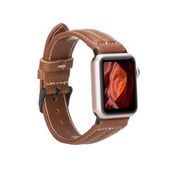 Plm NM3-AS2 Taba 42-44-45 mm Apple Watch Uyumlu Deri Kordon