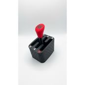Plodna House Siyah XXL BÜYÜK 137 MM Oyuncak Vites – Masaüstü Mini Vites Kolu (3D Baskı)