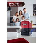 Pluskit Pluskit 8 Litre 15 Aşama Mineralli 75 Gpd Su Arıtma Cihazı Ks0010 Kırmızı