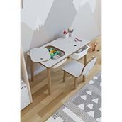 Pofitto Montessori Çocuk Masası - Oyun Masası - Aktivite Masası - Çalışma Masası - Etkinlik Masası Turuncu