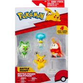 Pokemon PKW3402 Battle 4'lü Figür Seti