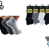 Pola 2036 Bambu 12'li Erkek Patik Çorap