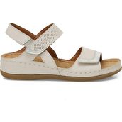 Polaris 104424.Z5FX Bej Kadın Comfort Sandalet
