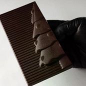 Polikarbon Yılbaşı Çam Ağacı Tablet Çikolata Kalıbı 80.gr | CM-3583