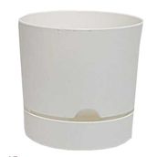 Poliwork Begonya 25 cm Beyaz Saksı